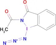 2-Acetyl-1-azido-1,2-dihydro-3H-1l3-benzo[d][1,2]iodazol-3-one (ABZ-N3)