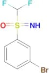 (3-Bromophenyl)(difluoromethyl)(imino)-l6-sulfanone