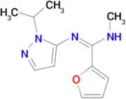 N-Methyl-Nâ€²-[1-(1-methylethyl)-1H-pyrazol-5-yl]-2-furancarboximidamide