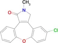 5-Chloro-2-methyl-2,3-dihydro-1H-dibenzo[2,3:6,7]oxepino[4,5-c]pyrrol-1-one