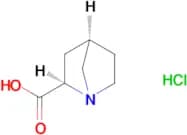 (1R,2R,4R)-rel-1-Azabicyclo[2,2,1]heptane-2-carboxylic acid hydrochloride