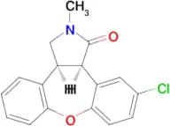 Rel-(3aR,12bS)-11-chloro-2-methyl-2,3,3a,12b-tetrahydro-1H-dibenzo[2,3:6,7]oxepino[4,5-c]pyrrol-1-…