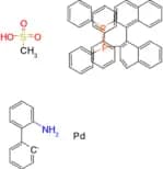 Methanesulfonato[2,2′-bis(diphenylphosphino)-1,1′-binaphthyl](2′-amino-1,1′-biphenyl-2-yl)palladiu…