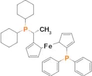(R)-1-[(Sp)-2-(Diphenylphosphino)ferrocenyl]ethyl dicyclohexylphosphine