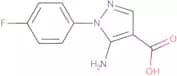 5-Amino-1-(4-fluorophenyl)-1H-pyrazole-4-carboxylic acid