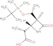 (3S 4S)-3-[ (R)-1-(T-Butyldimethylsilyloxy)ethyl]-4[(R)-1-carboxyethyl]-2-azetidinone