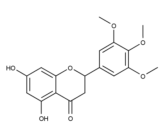 5,7-Dihydroxy-3',4',5'-trimethoxyflavanone
