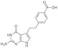 4-[2-(2-Amino-4,7-dihydro-4-oxo-3H-pyrrolo[2,3-d]pyrimidin-5-yl)ethyl]benzoic Acid