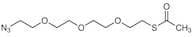 Acetylthio-PEG3-C2-Azide