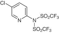 2-[N,N-Bis(trifluoromethanesulfonyl)amino]-5-chloropyridine [Triflating Reagent]