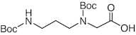 N-tert-Butoxycarbonyl-N-[3-(tert-butoxycarbonylamino)propyl]glycine
