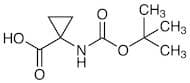 1-[(tert-Butoxycarbonyl)amino]cyclopropanecarboxylic Acid