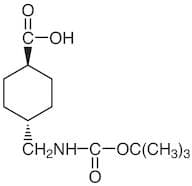 trans-4-(tert-Butoxycarbonylaminomethyl)cyclohexanecarboxylic Acid