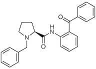 (S)-N-(2-Benzoylphenyl)-1-benzylpyrrolidine-2-carboxamide