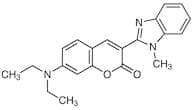 7-(Diethylamino)-3-(1-methyl-2-benzimidazolyl)coumarin