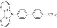 [4'-(Carbazol-9-yl)-4-biphenylyl]boronic Acid (contains varying amounts of Anhydride)