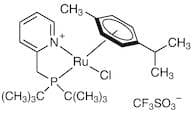 Chloro(p-cymene)[2-[(di-tert-butylphosphino)methyl]pyridine]ruthenium(II) Triflate