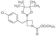 tert-Butyl 3-(4-Chlorobenzyl)-3-(4,4,5,5-tetramethyl-1,3,2-dioxaborolan-2-yl)azetidine-1-carboxyla…