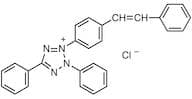 2,5-Diphenyl-3-(4-styrylphenyl)tetrazolium Chloride