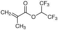 1,1,1,3,3,3-Hexafluoroisopropyl Methacrylate (stabilized with MEHQ)