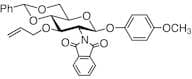 4-Methoxyphenyl 3-O-Allyl-4,6-O-benzylidene-2-deoxy-2-phthalimido-β-D-glucopyranoside