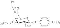 4-Methoxyphenyl 3-O-Allyl-2-O-benzyl-4,6-O-benzylidene-β-D-galactopyranoside
