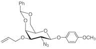 4-Methoxyphenyl 3-O-Allyl-2-azido-4,6-O-benzylidene-2-deoxy-β-D-galactopyranoside