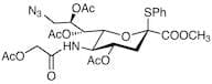 Methyl (Phenyl 5-Acetoxyacetamido-4,7,8-tri-O-acetyl-9-azido-3,5,9-trideoxy-2-thio-D-glycero-β-D-g…
