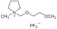 1-[(2-Methoxyethoxy)methyl]-1-methylpyrrolidin-1-ium Hexafluorophosphate