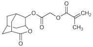 2-Oxo-2-[(5-oxo-4-oxatricyclo[4.3.1.13,8]undecan-2-yl)oxy]ethyl Methacrylate
