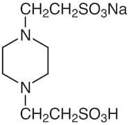 Piperazine-1,4-bis(2-ethanesulfonic Acid) Monosodium Salt [Good's buffer component for biological …