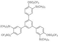 1,3,5-Tris[4-(trifluoromethanesulfonyloxy)-3-(trimethylsilyl)phenyl]benzene