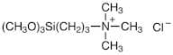 Trimethyl[3-(trimethoxysilyl)propyl]ammonium Chloride (ca. 50% in Methanol)
