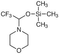 4-[2,2,2-Trifluoro-1-[(trimethylsilyl)oxy]ethyl]morpholine