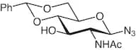2-Acetamido-4,6-O-benzylidene-2-deoxy-β-D-glucopyranosyl Azide