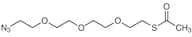 Acetylthio-PEG3-C2-Azide