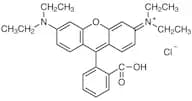 Rhodamine B [Ion association reagent for photometric and fluorimetric analysis]