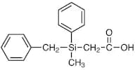 (+)-Benzylmethylphenylsilylacetic Acid [for e.e. Determination by NMR]