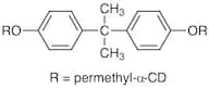 2,2-Bis[4-(per-O-methyl-α-cyclodextrin-6-yloxy)phenyl]propane