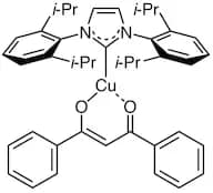 [1,3-Bis(2,6-diisopropylphenyl)imidazol-2-ylidene](1,3-diphenyl-1,3-propanedionato)copper(I)
