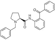 (S)-N-(2-Benzoylphenyl)-1-benzylpyrrolidine-2-carboxamide