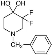 1-Benzyl-3,3-difluoropiperidine-4,4-diol