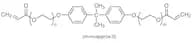 Bisphenol A Polyethylene Glycol Diether Diacrylate (m+n=approx. 3) (stabilized with MEHQ)