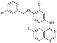 4-[3-Chloro-4-(3-fluorobenzyloxy)phenylamino]-6-iodoquinazoline