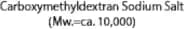 Carboxymethyldextran Sodium Salt (Mw.=ca. 10000)