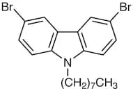 3,6-Dibromo-9-n-octylcarbazole