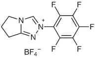 6,7-Dihydro-2-pentafluorophenyl-5H-pyrrolo[2,1-c][1,2,4]triazolium Tetrafluoroborate