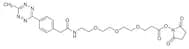Methyltetrazine-amido-PEG3-NHS Ester