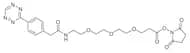2,5-Dioxopyrrolidin-1-yl 1-[4-(1,2,4,5-Tetrazin-3-yl)phenyl]-2-oxo-6,9,12-trioxa-3-azapentadecan-1…