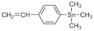 (4-Ethenylphenyl)trimethylstannane (stabilized with TBC)